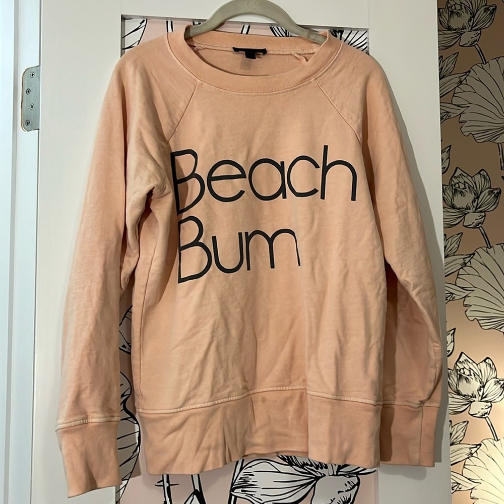 JCrew sweatshirt Beach Bum